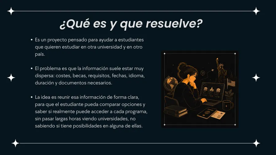 Problema de información fragmentada que resuelve el comparador universitario