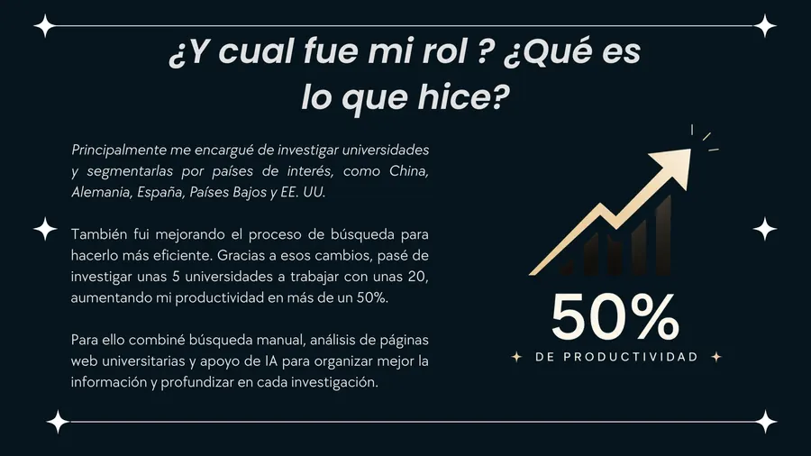 Investigación y organización de fuentes para el comparador universitario